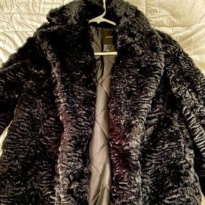 Black Fur Coat
